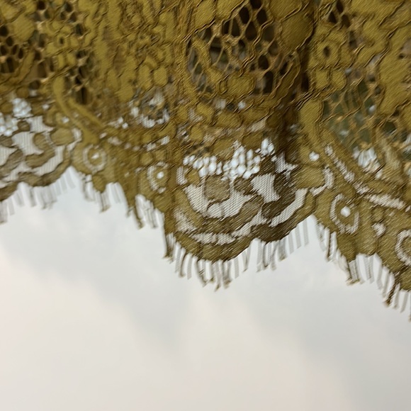 J Crew Lace Blouse in Olive - Picture 7 of 15